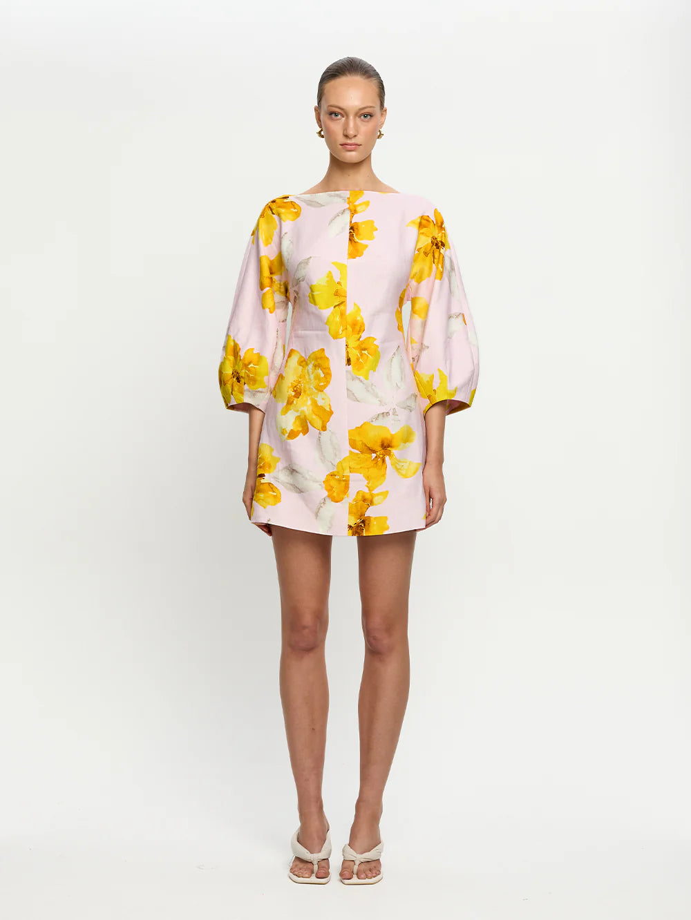 Ki328 Floral Mini Dress