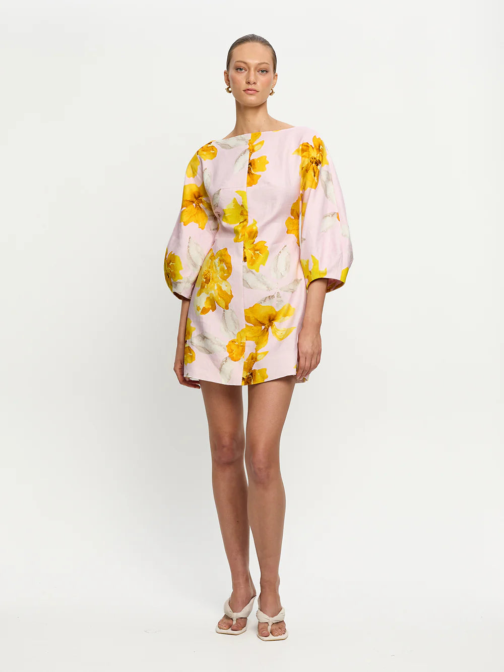 Ki328 Floral Mini Dress