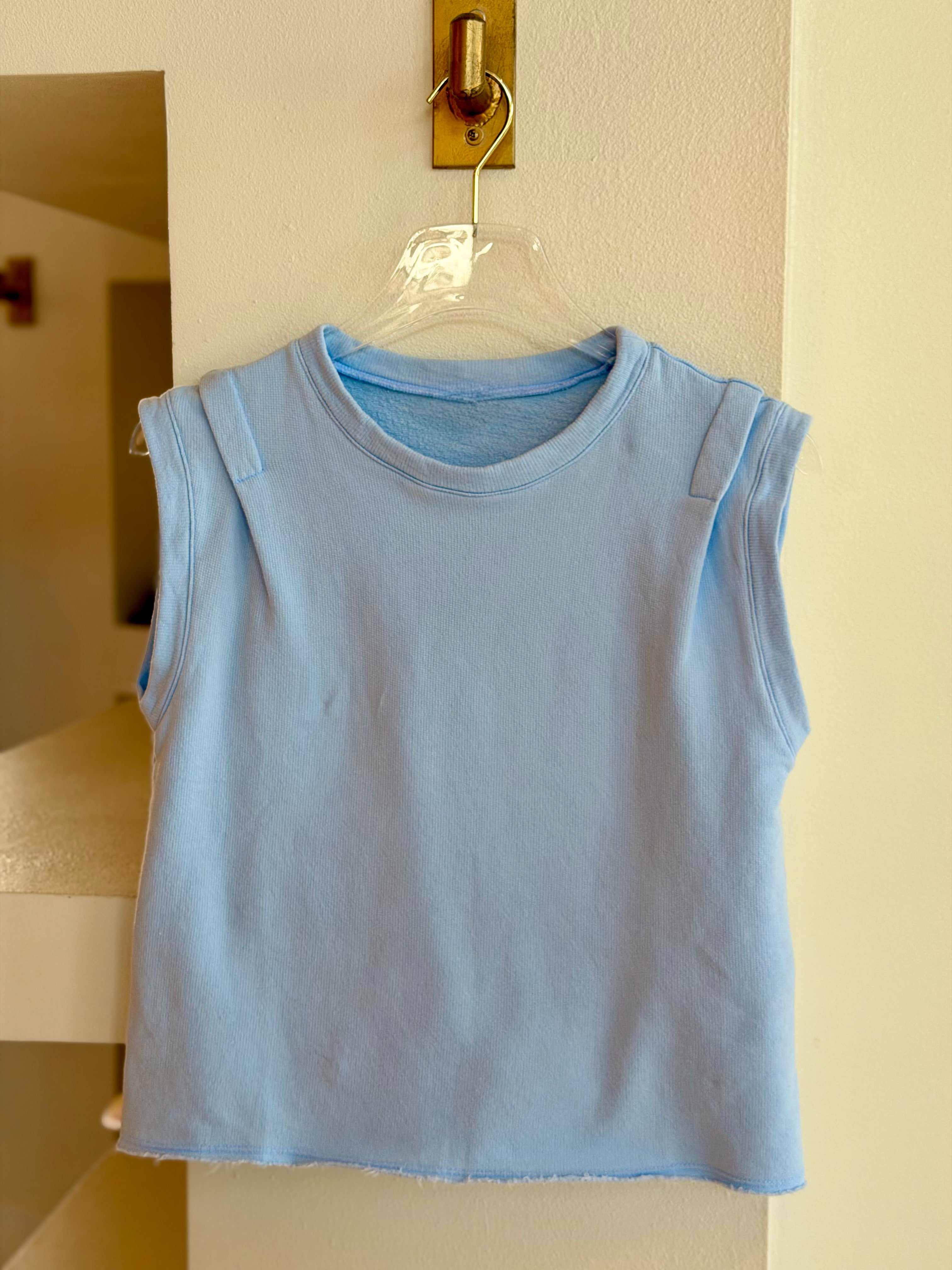 St1686 Blue Muscle Tee