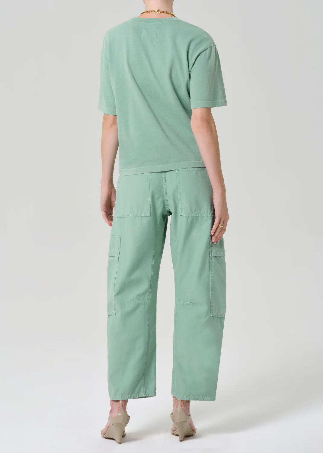 Ci2078 Mint Cargo Jean