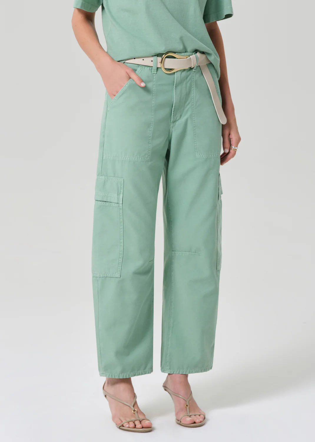 Ci2078 Mint Cargo Jean