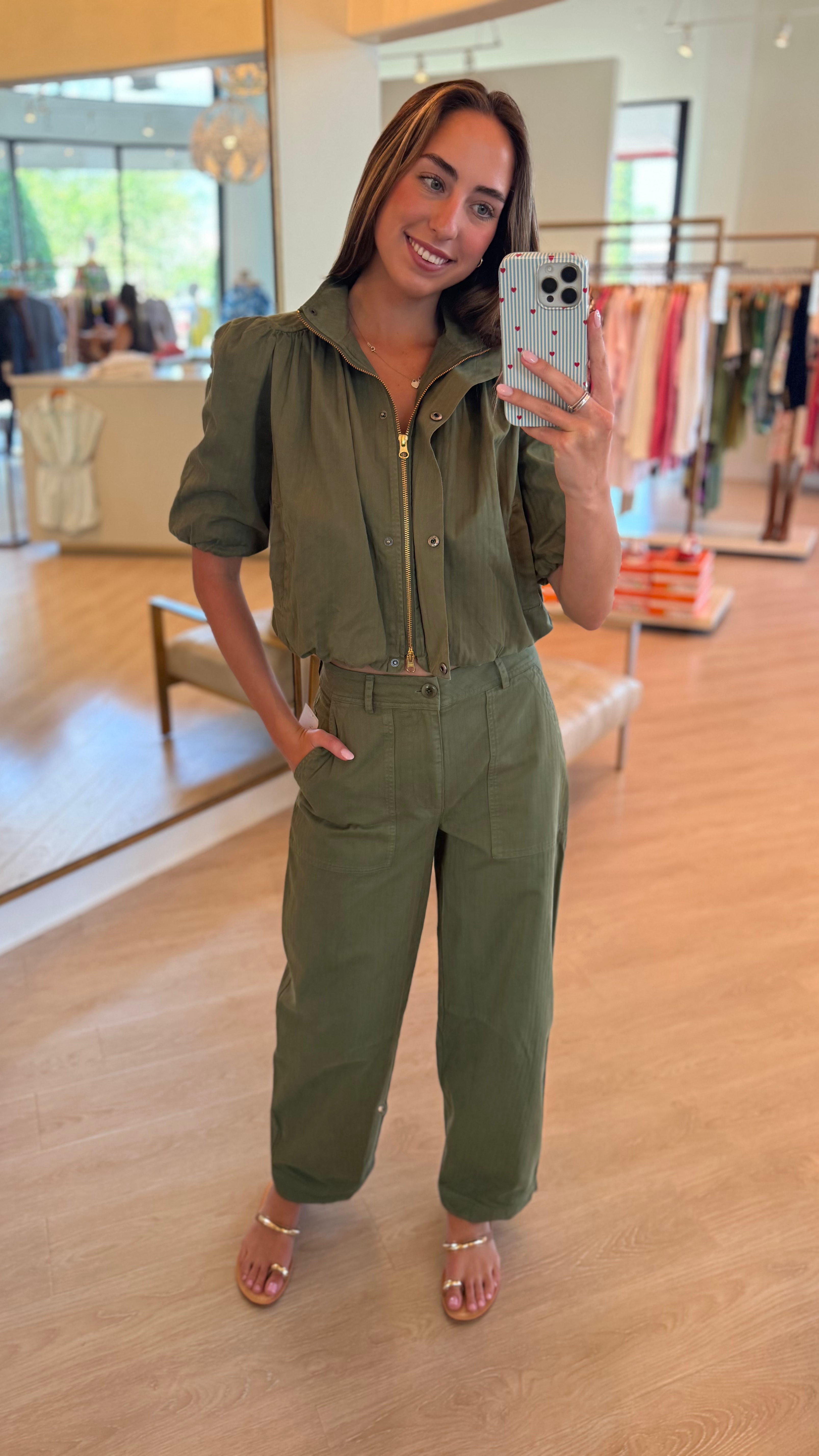 Su181 Olive Trouser
