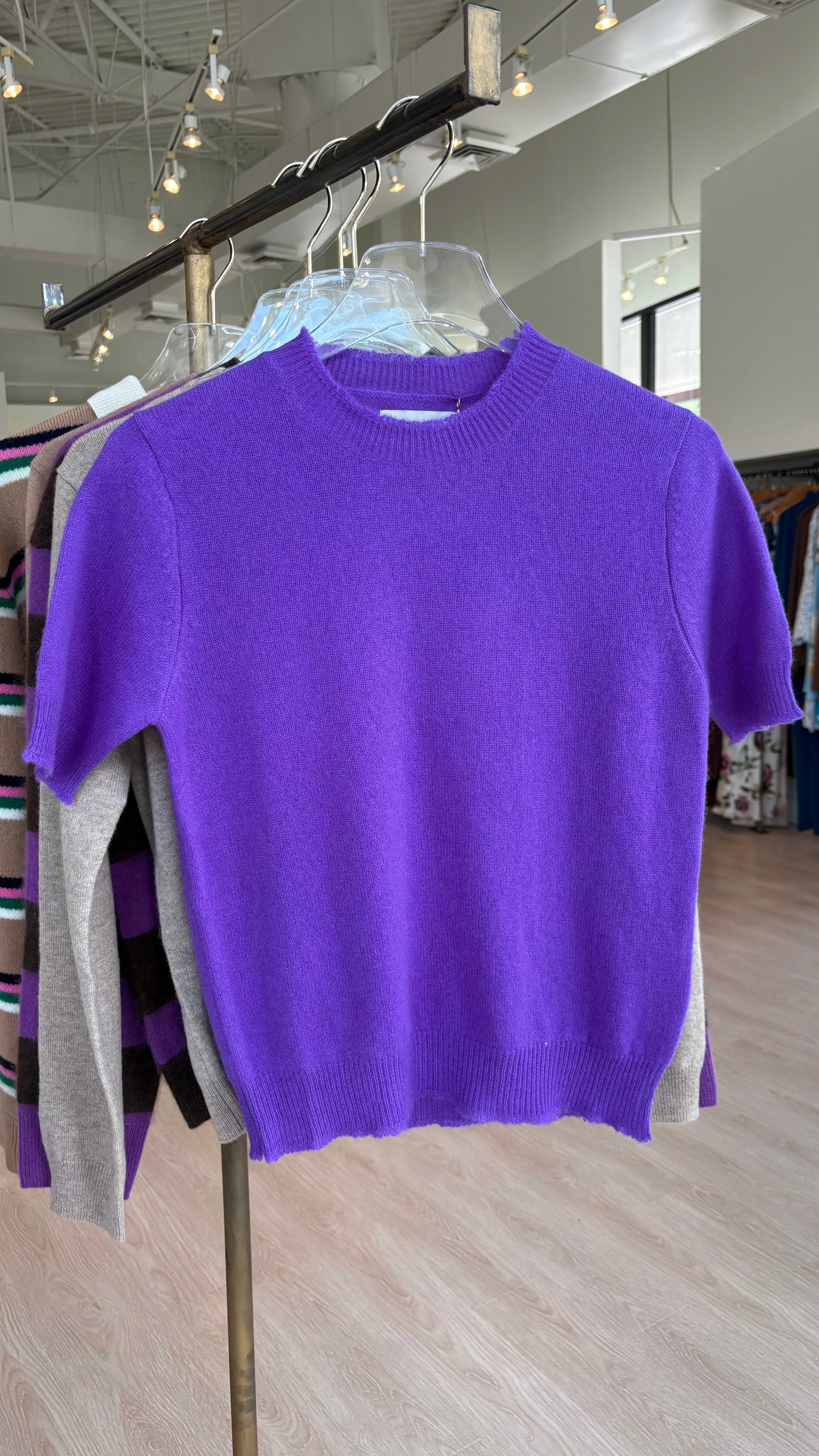 Ju5051 Violet Cashmere Tshirt