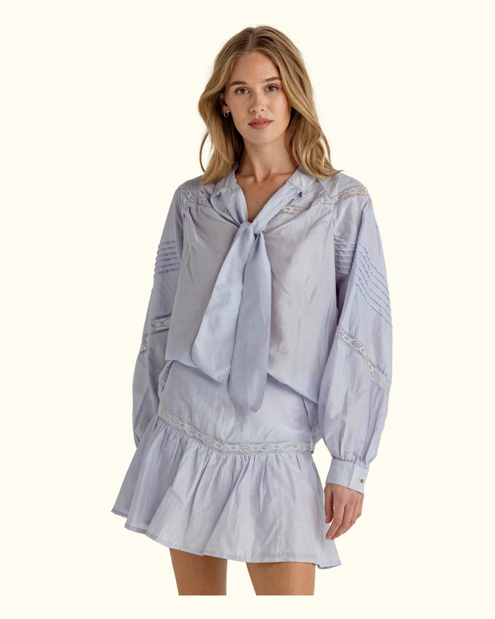 Su053 Pale Violet Skirt