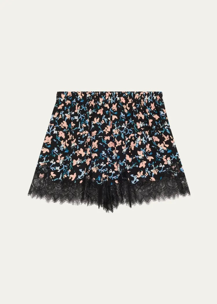 Ul0403 Ulla Johnson Nocturne Silk Shorts