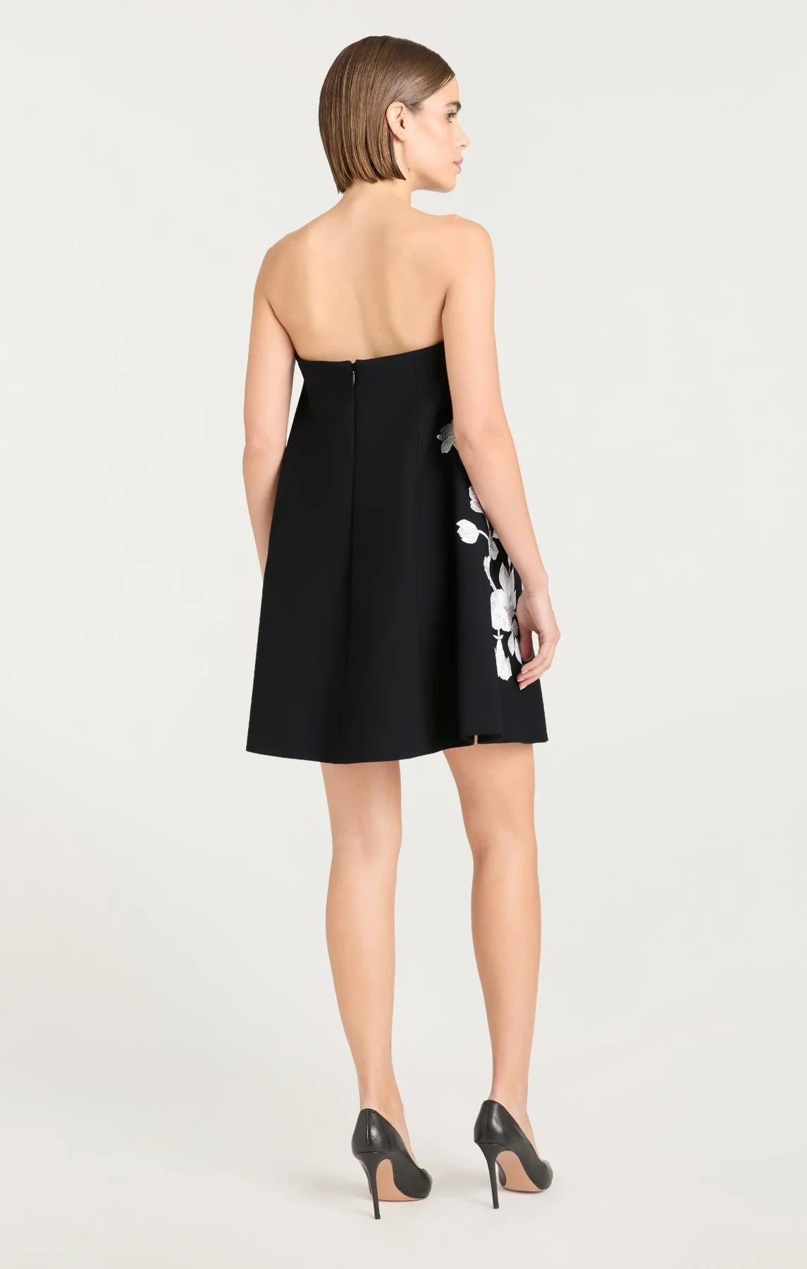 Cizd30851 Trailing Floral Mini Dress