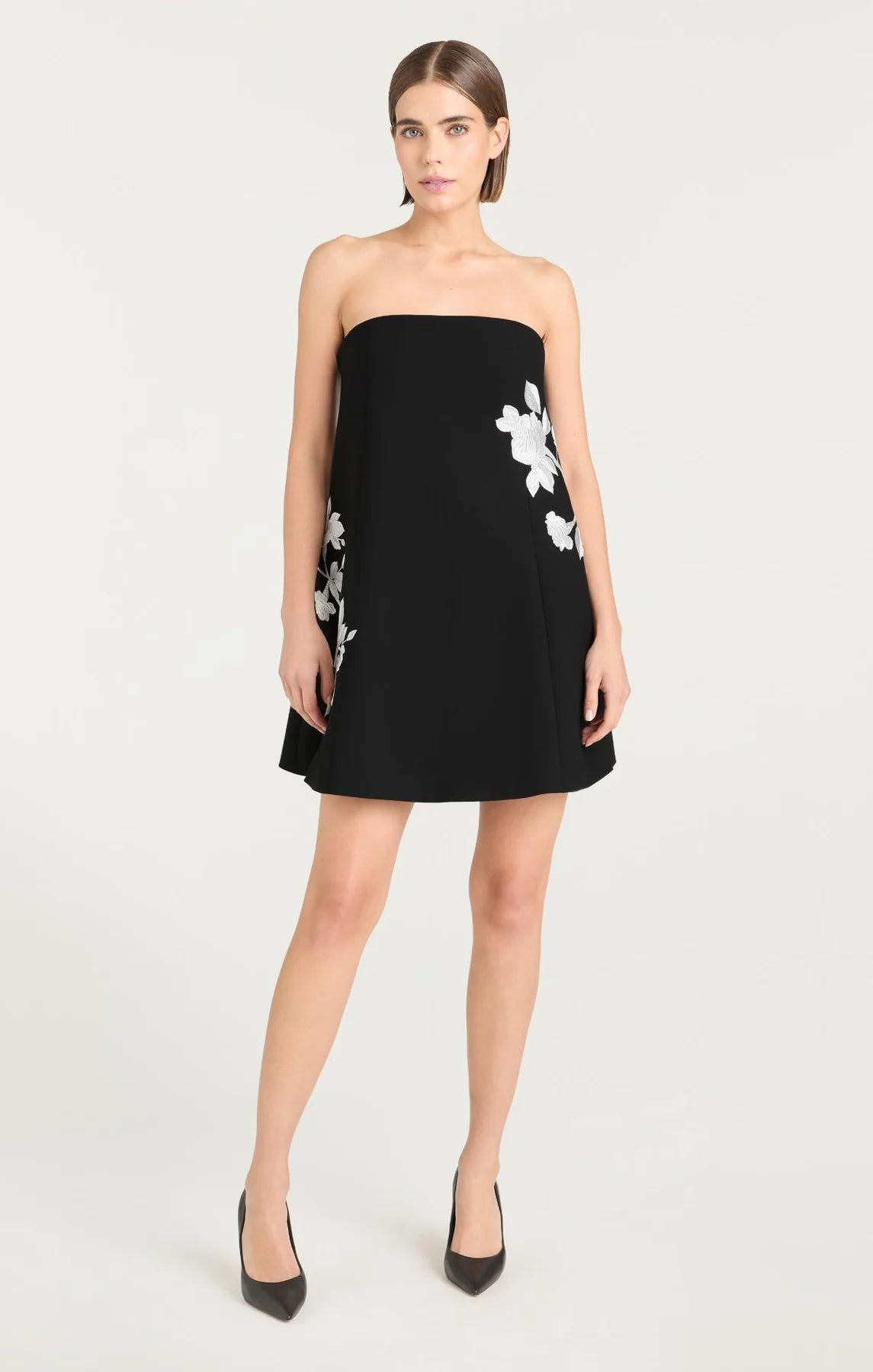 Cizd30851 Trailing Floral Mini Dress