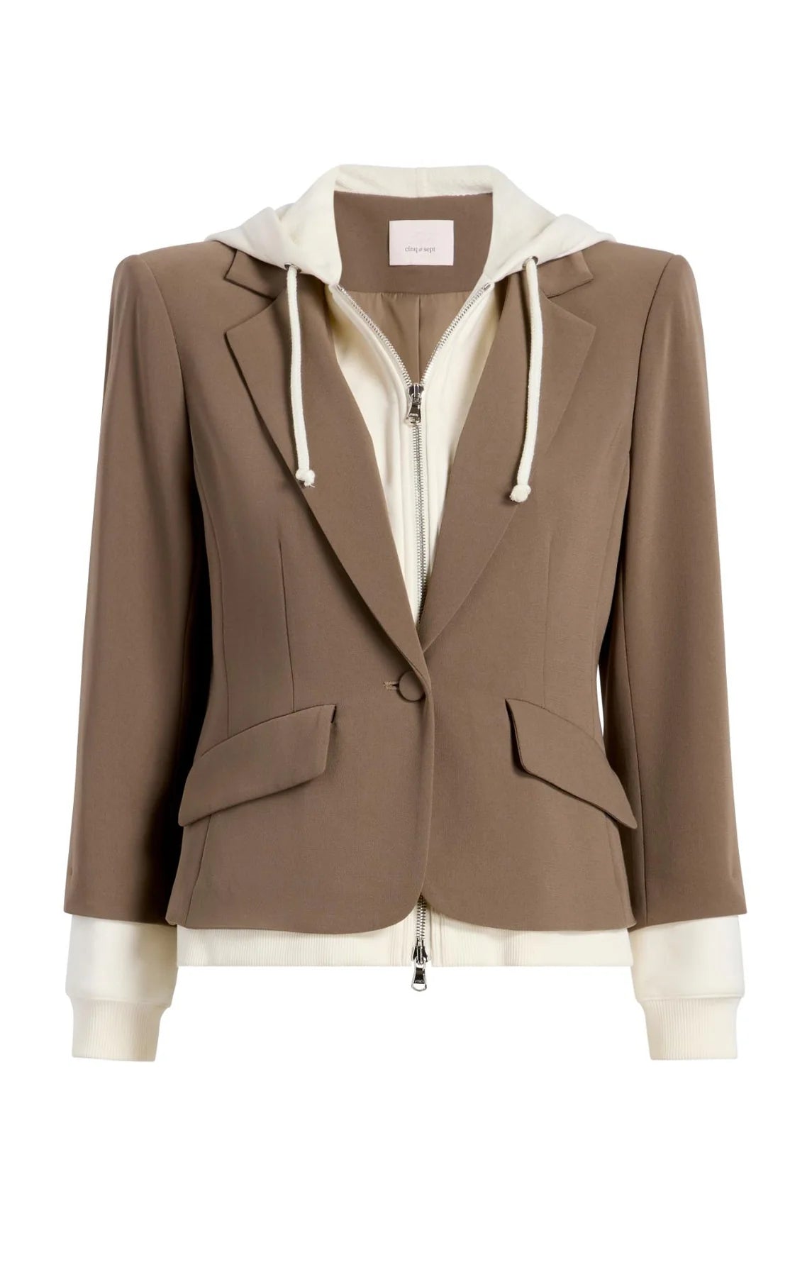 Ci881319 Layered Blazer Jacket