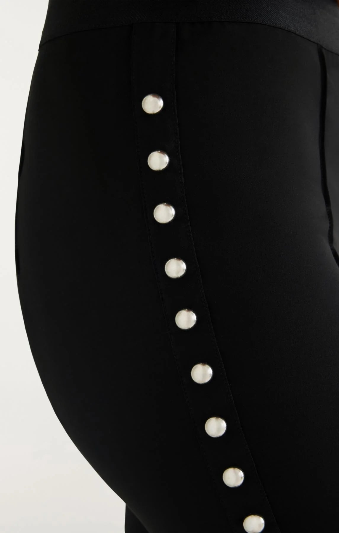 Ci2290 Studded Skinny Pants