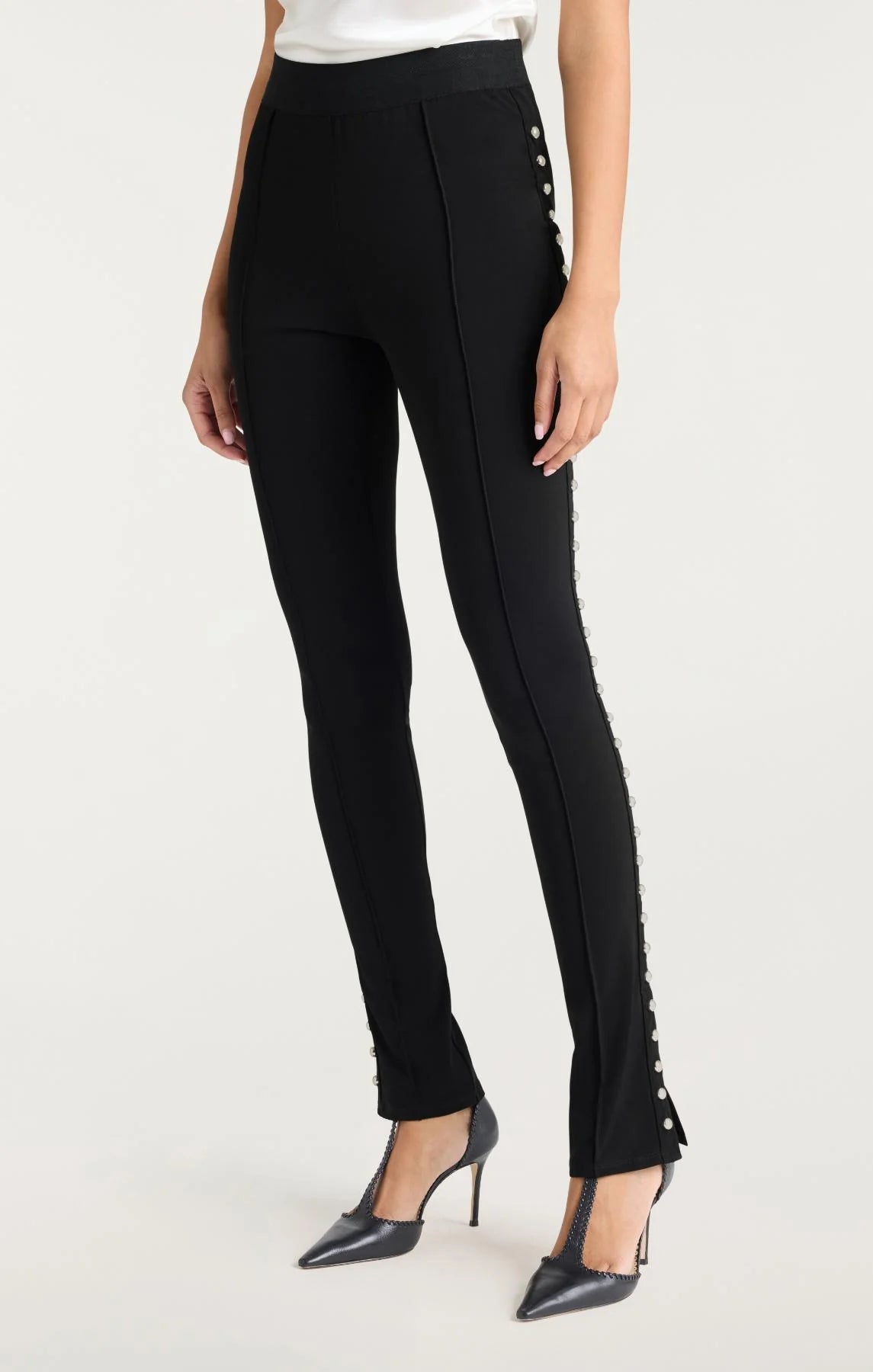 Ci2290 Studded Skinny Pants