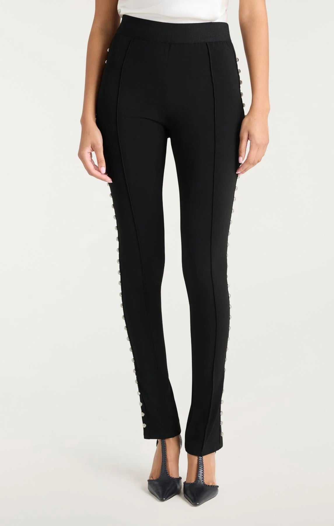 Ci2290 Studded Skinny Pants