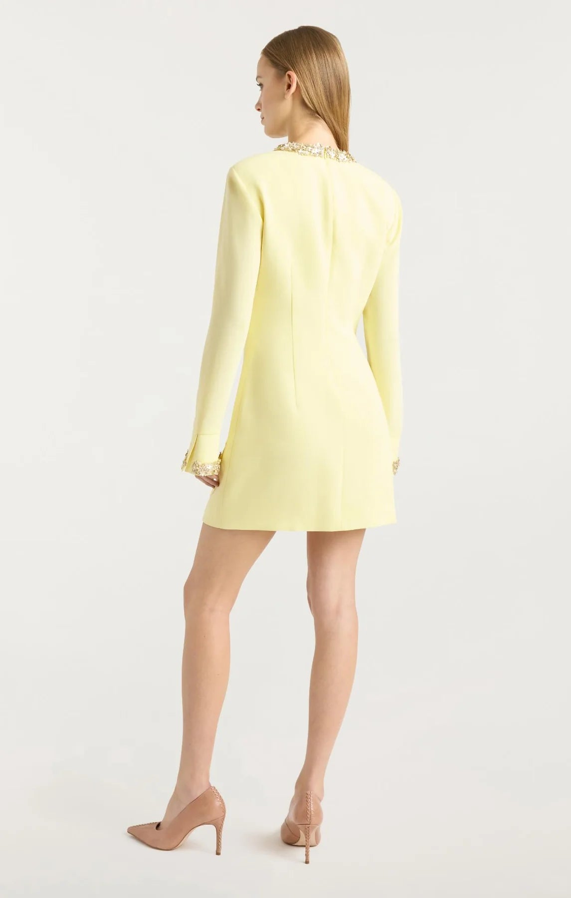 Ci3374131 Lemon Flower Dots Dress