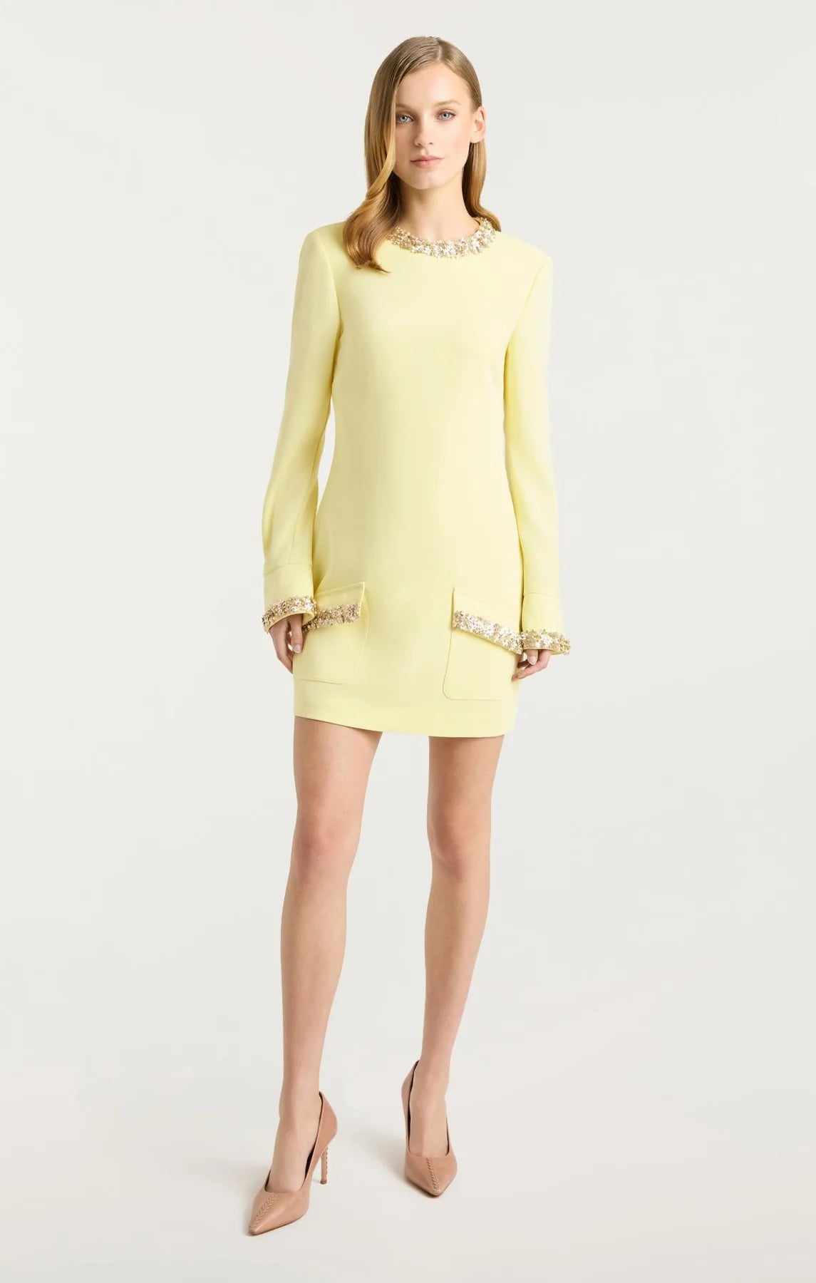 Ci3374131 Lemon Flower Dots Dress