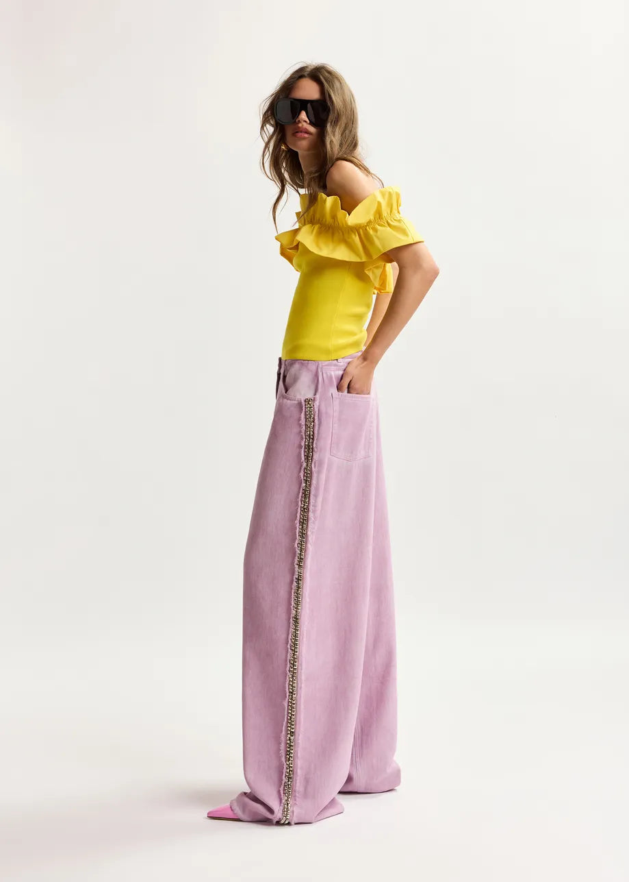 Es4568 Violette Wide Leg Pant