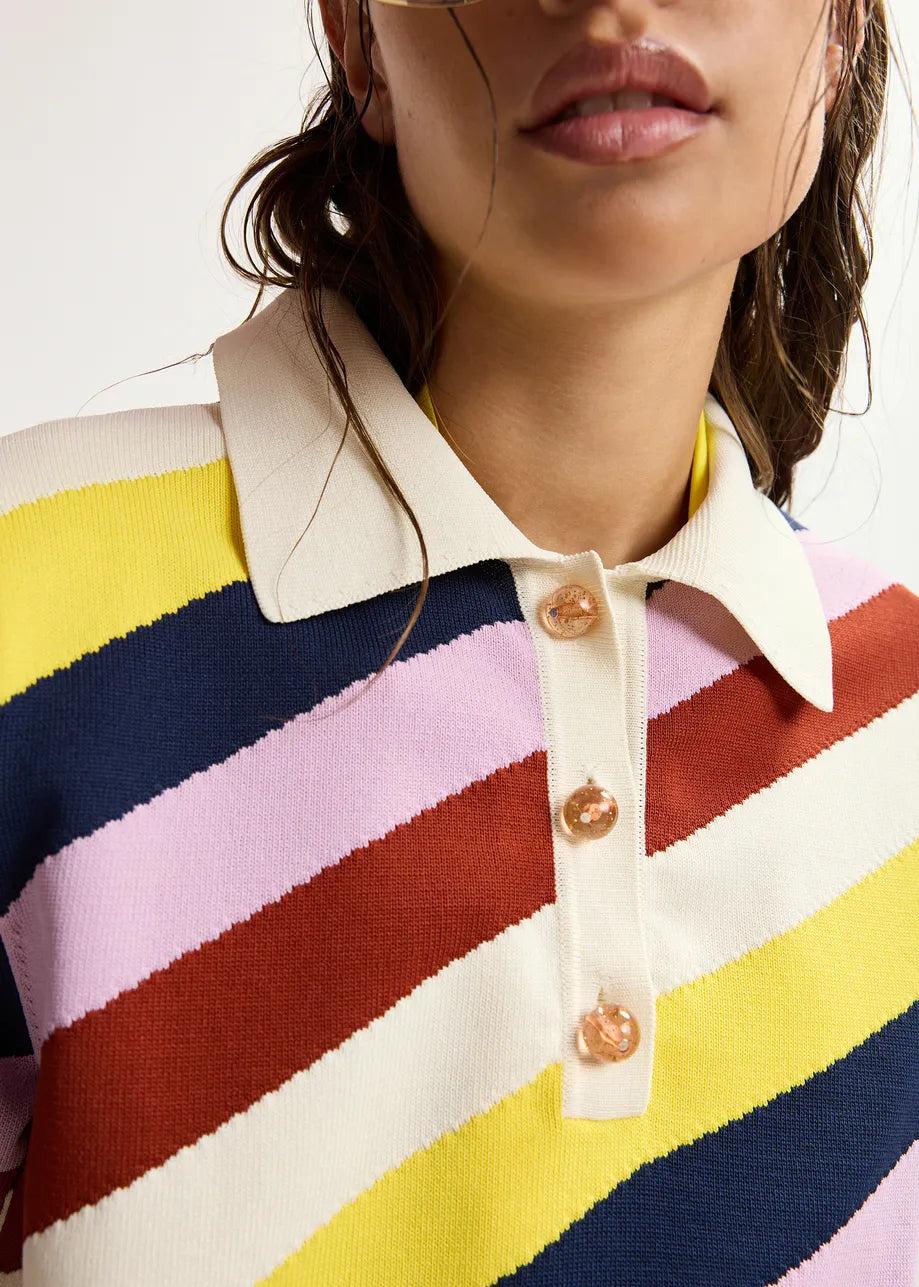 Es5198 Stripe Top