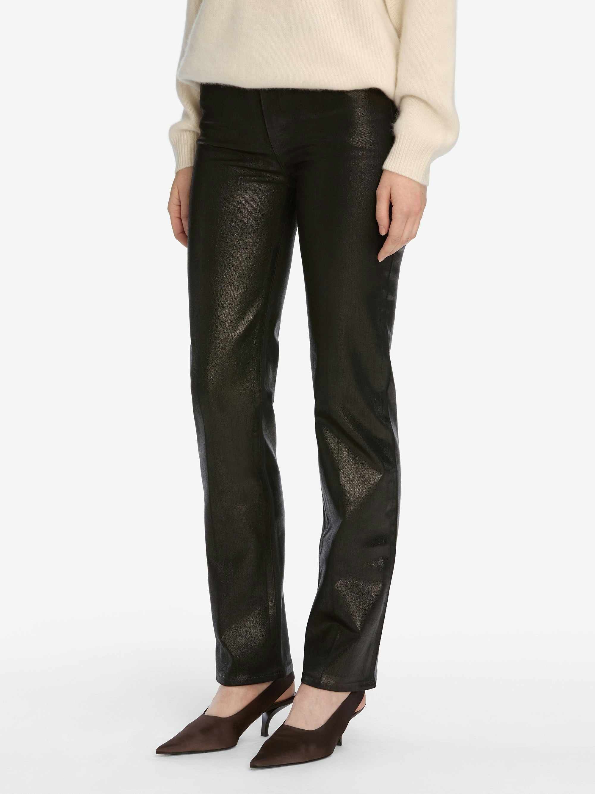 Fr489C Le Sleek Straight - Black Coated