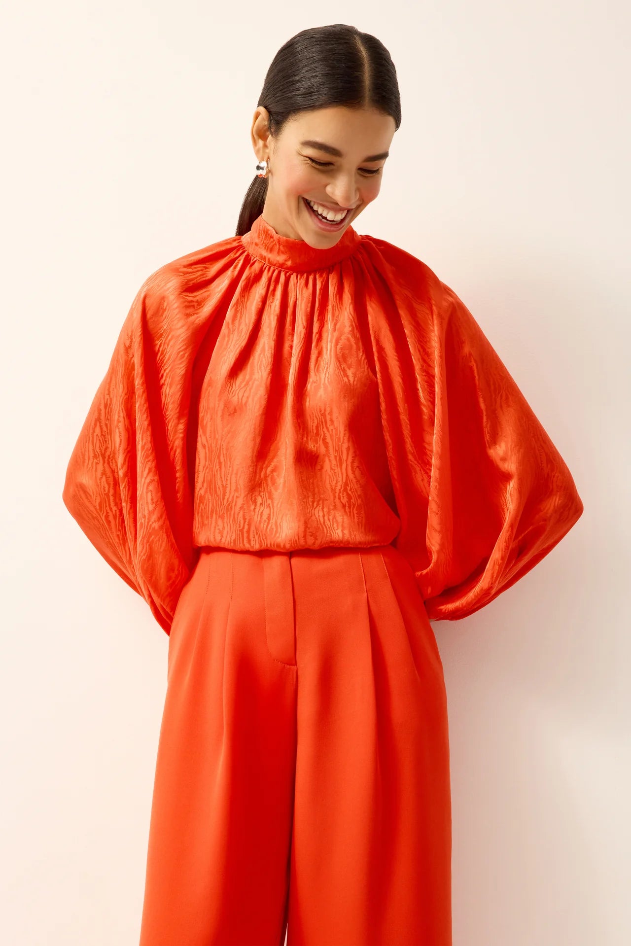 Ma1z15 Grenadine Silk Blouse