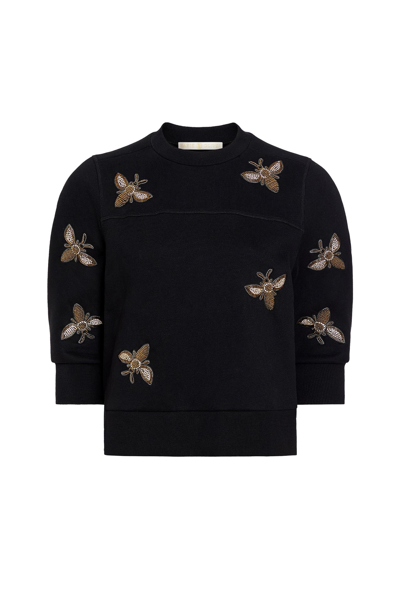 Ma937t Beaded Bee Sweatshirt