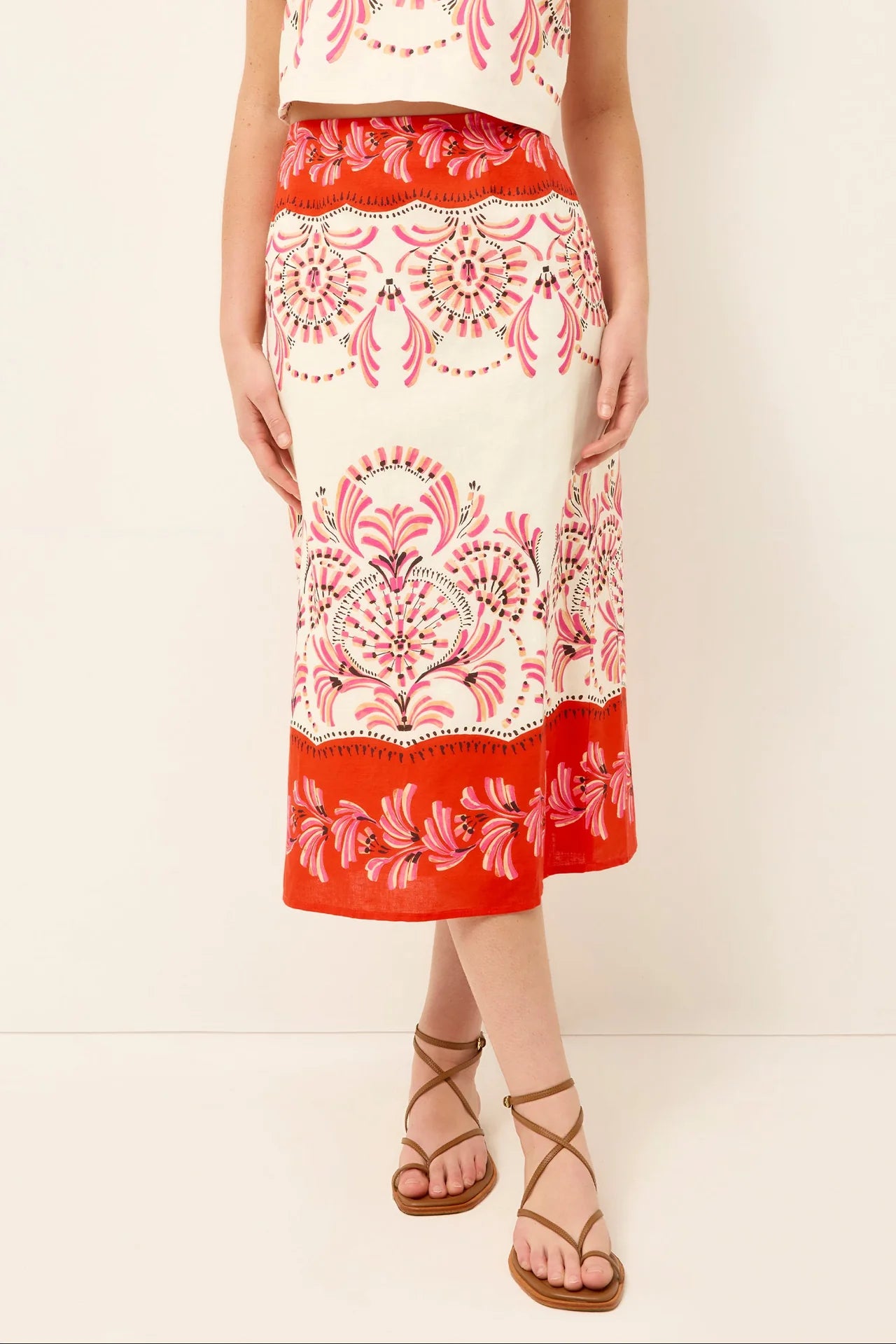 Ma3s2 Seraphine Midi Skirt