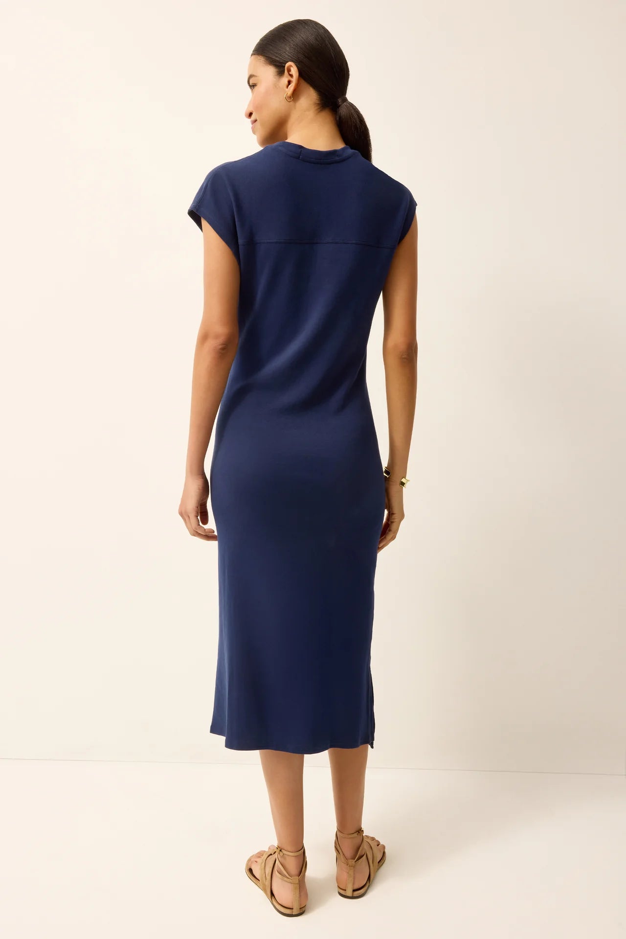 Ma940d Navy Tshirt Dress
