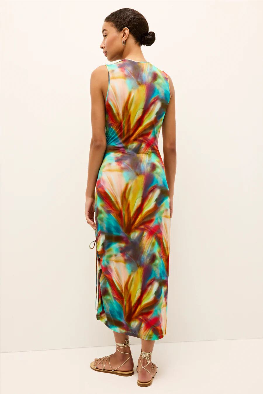 Ma2x19 Fauna Print Midi Dress