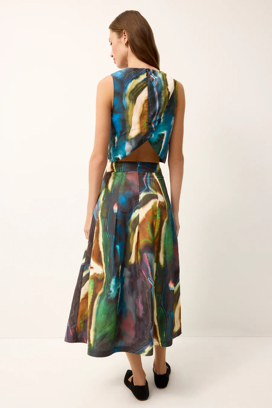Ma1j12 Geo Cropped Top