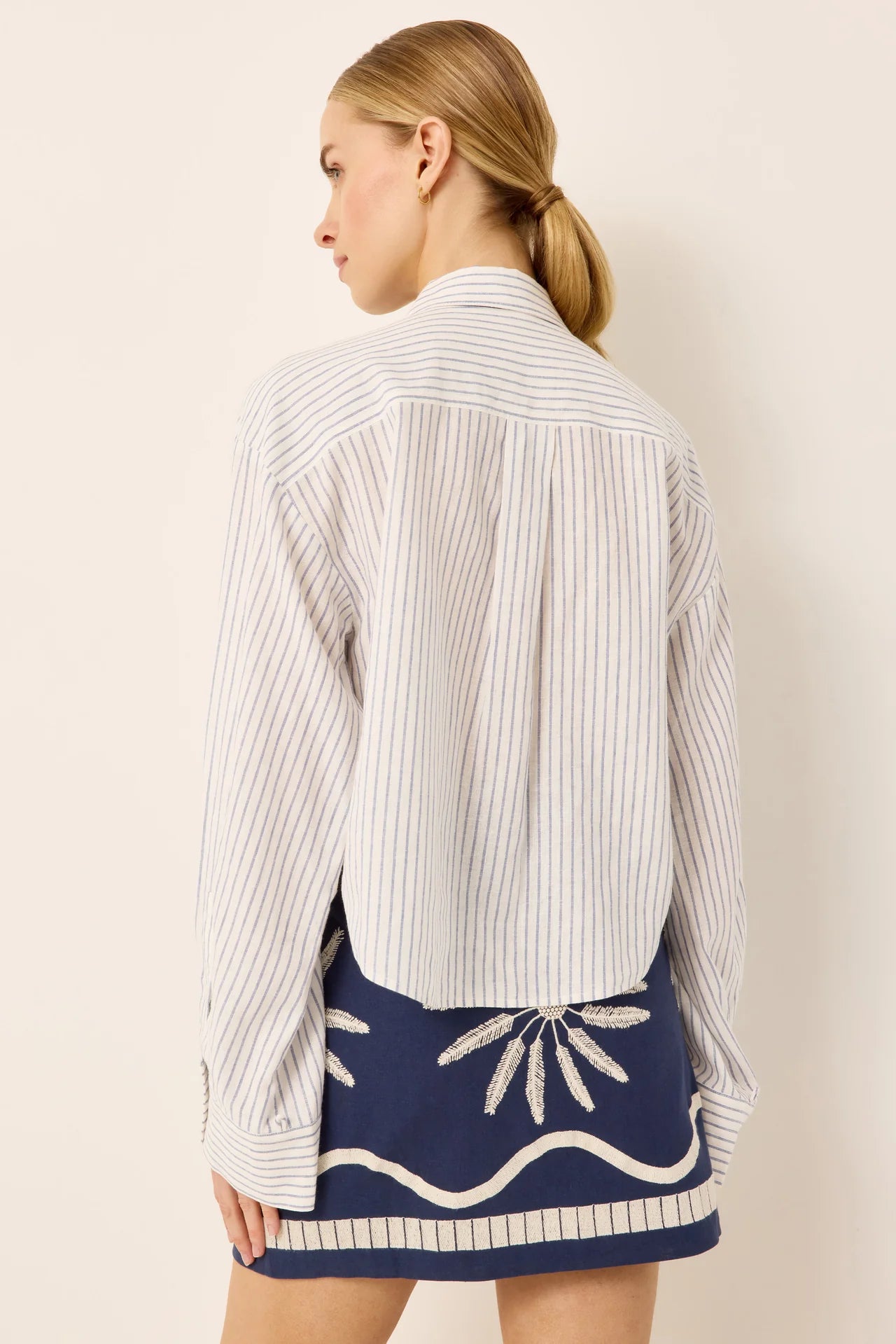 Mak15b Loom Button Down Top