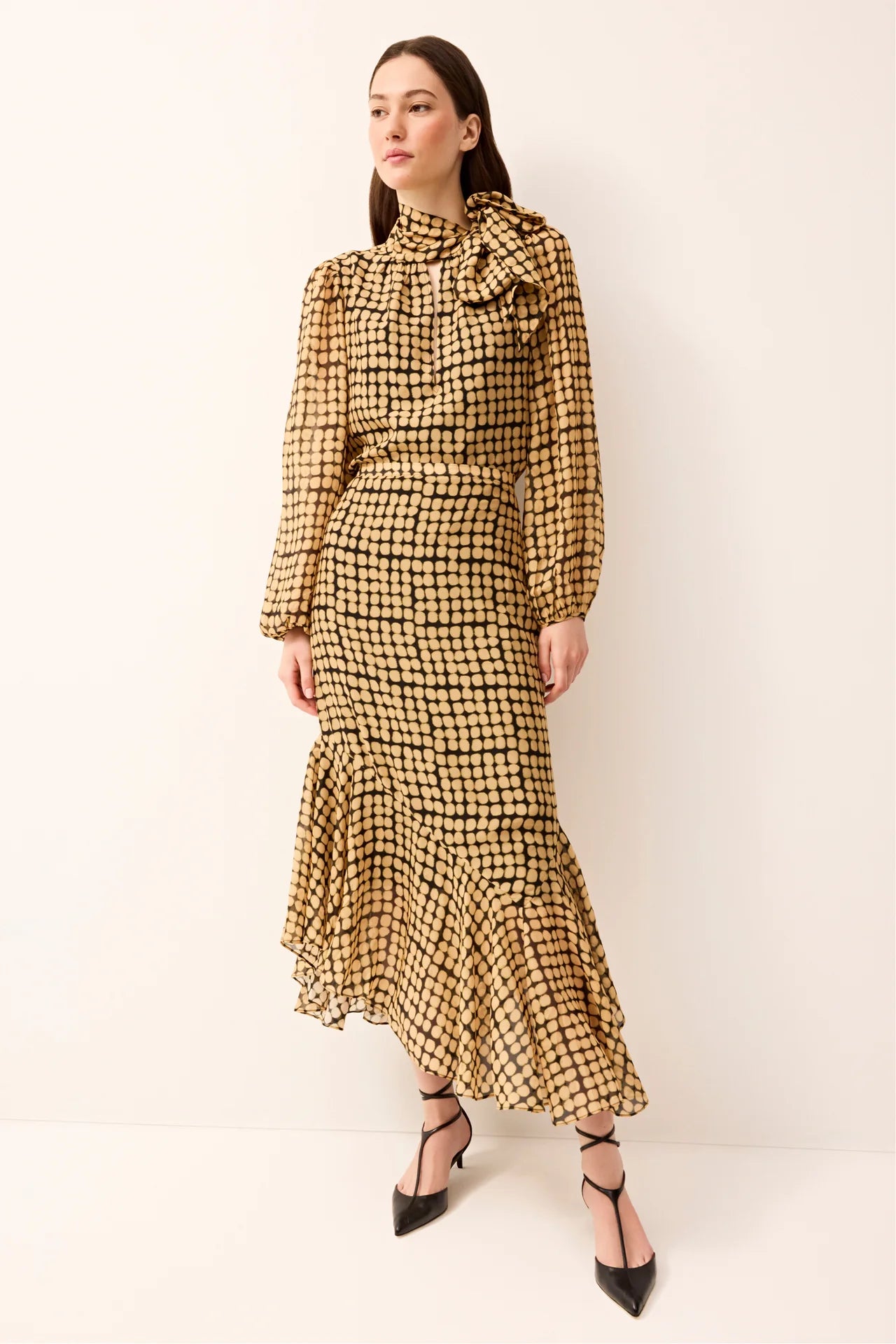 Ma3k3 Dapple Dot Skirt