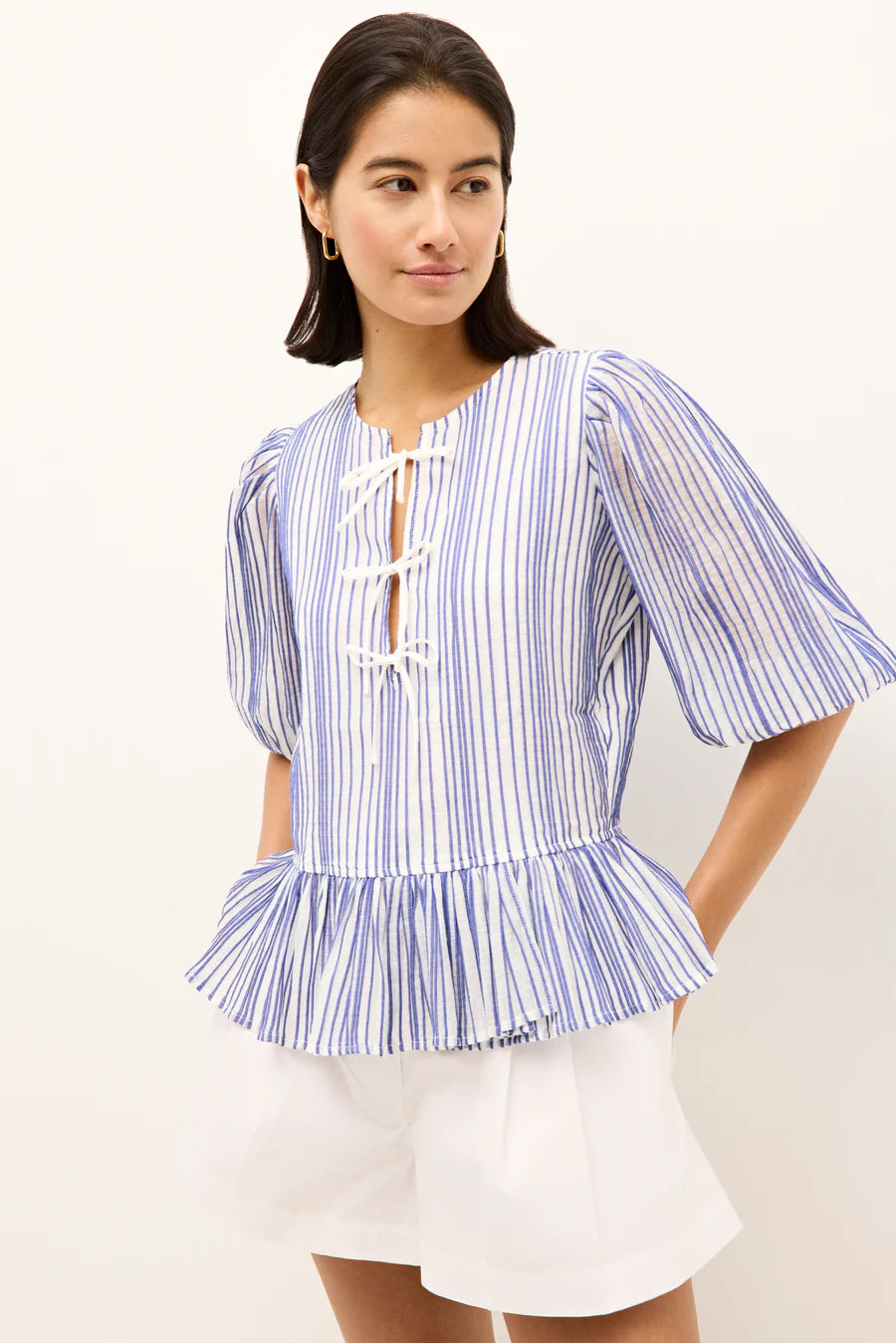 Ma281 Dazzling Stripe Top