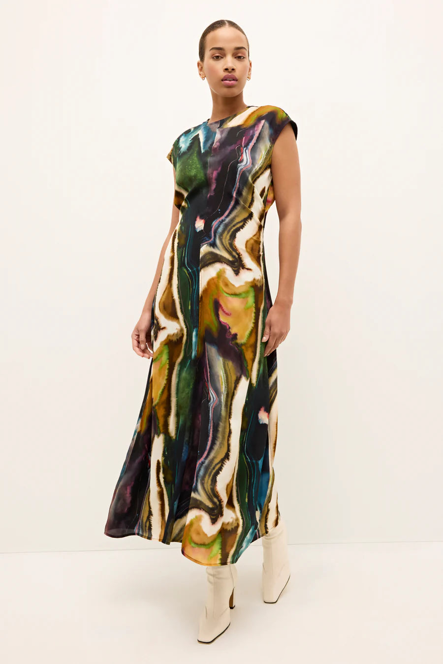 Ma2z2 Geo Maxi Dress