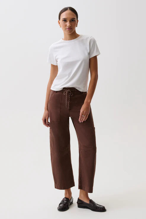 Pi6105 Chocolate Barrell Pant