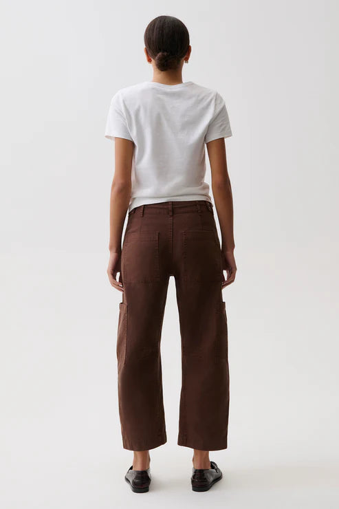 Pi6105 Chocolate Barrell Pant