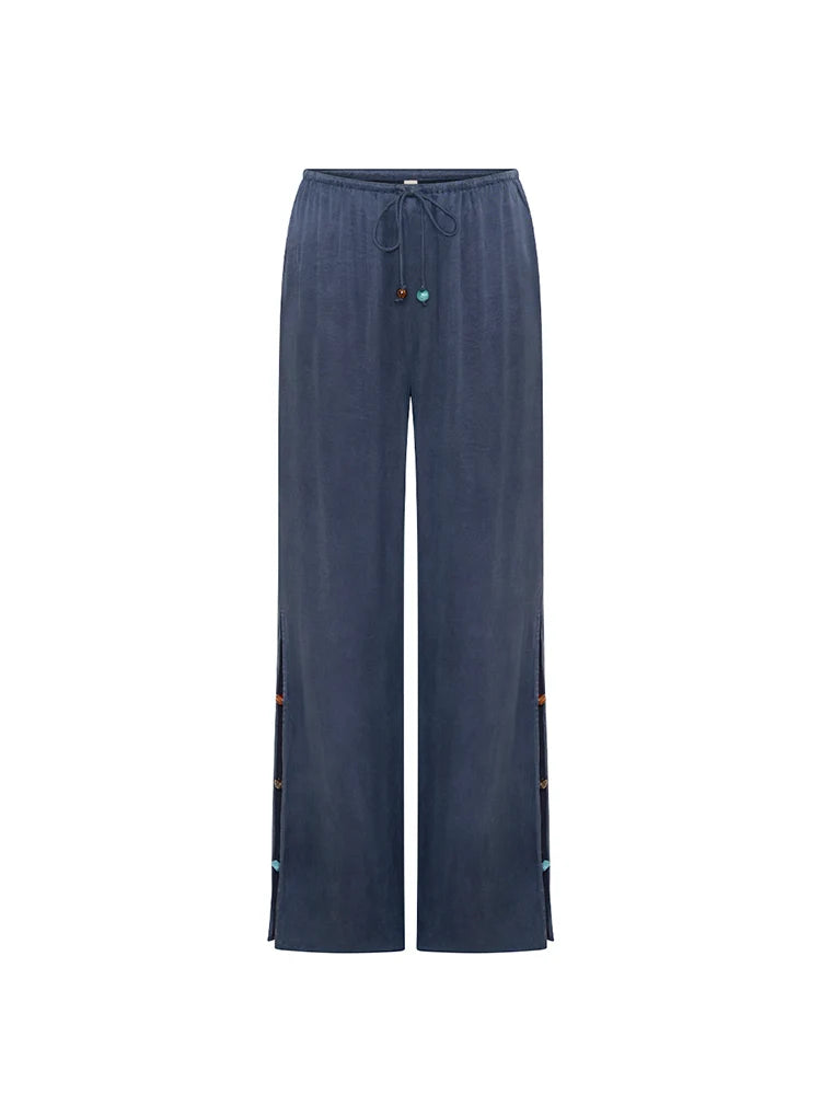 Kip66 Petrol Blue Pants
