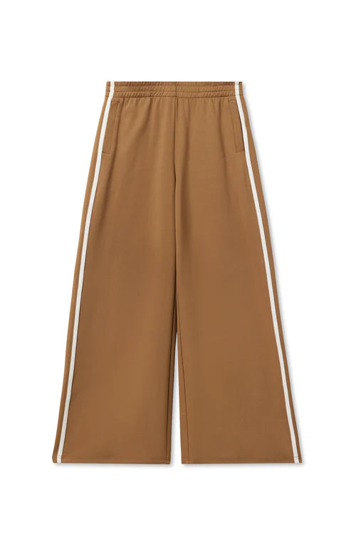 Peb132 Mocha Striped Pant