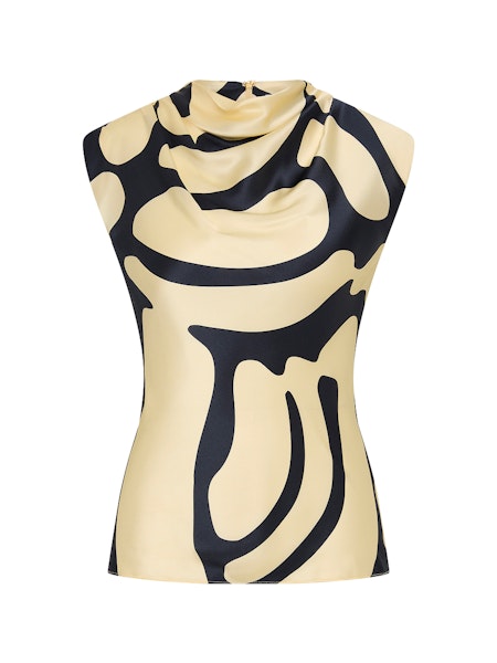 Re2645 Dune Print Top