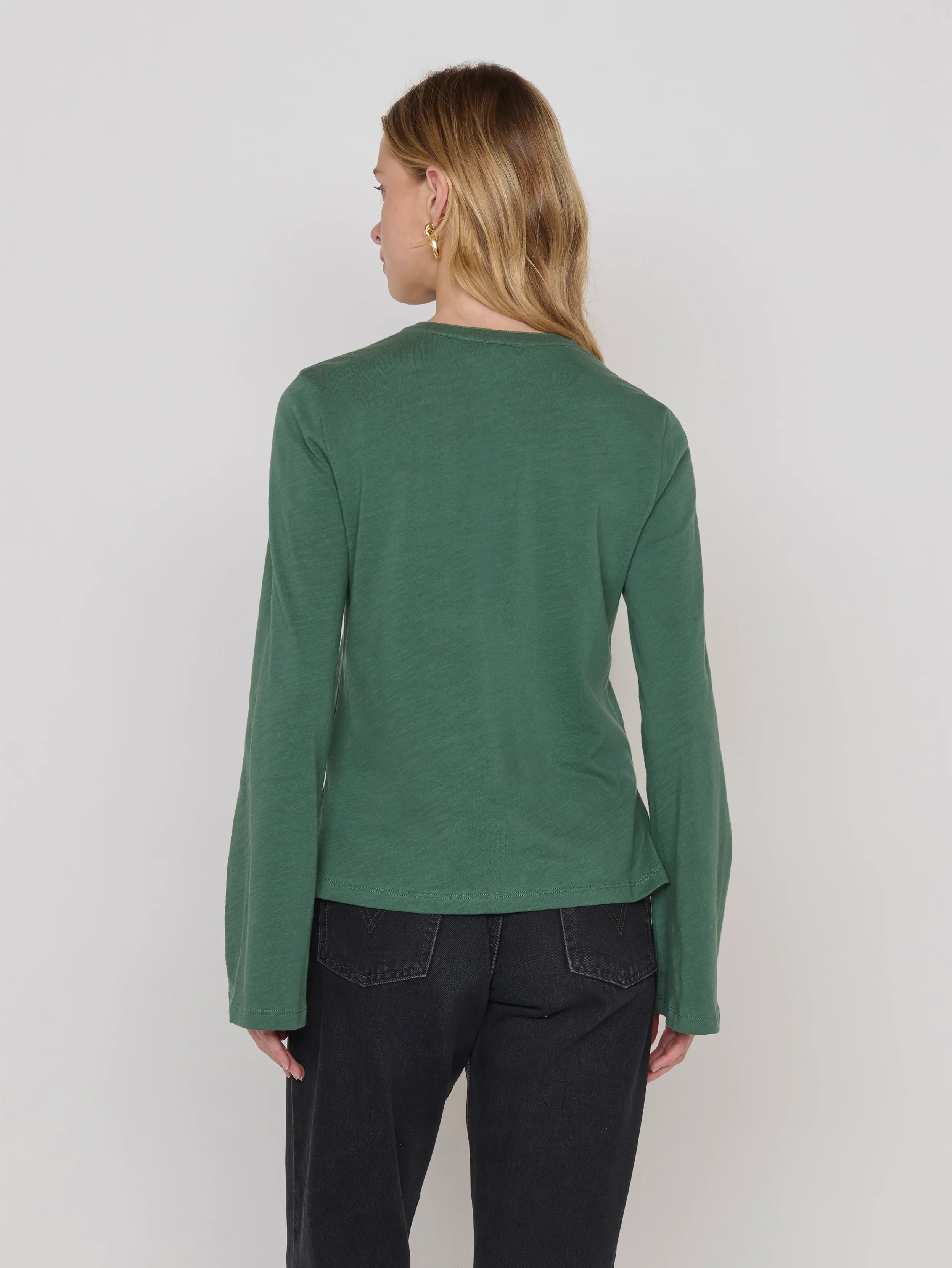 Na11602 Garden Green Keyhole Top
