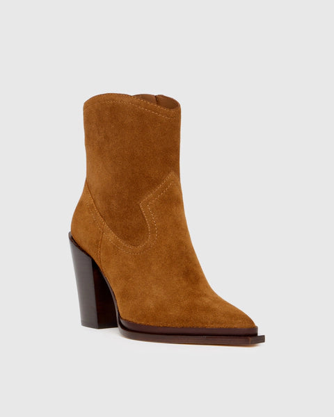 Pa9854 Ankle Bootie - Chestnut