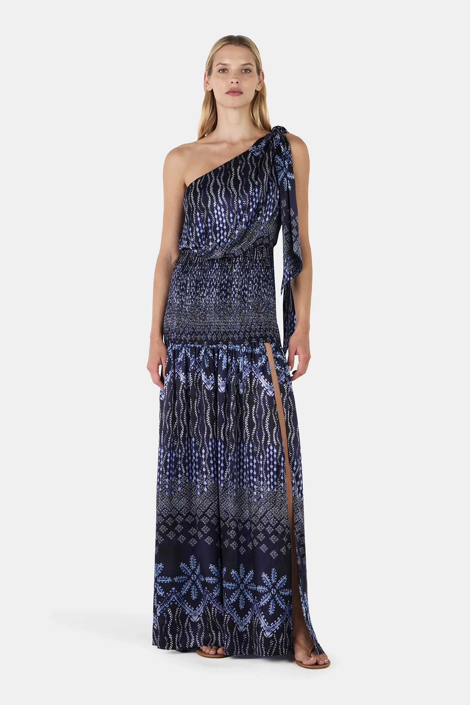 Ha8617 Indigo Drift Maxi Dress