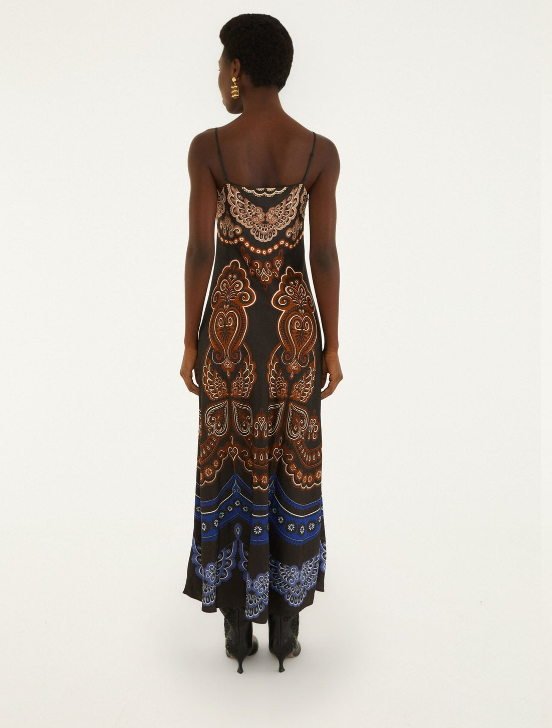 Fa368985 Black Slip Maxi Dress