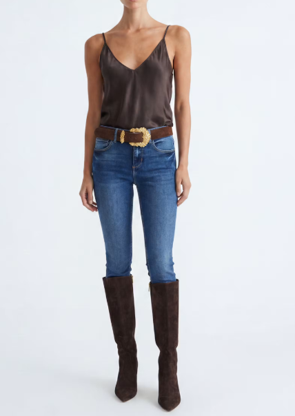 La4040 Brown Camisole