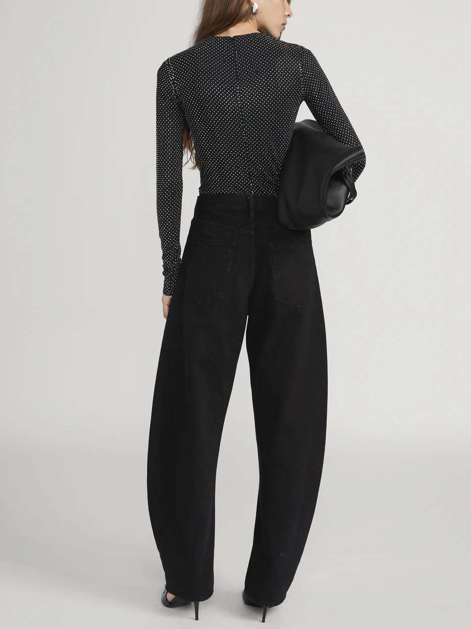 Frjkt012 Rhinestone Jersey Top