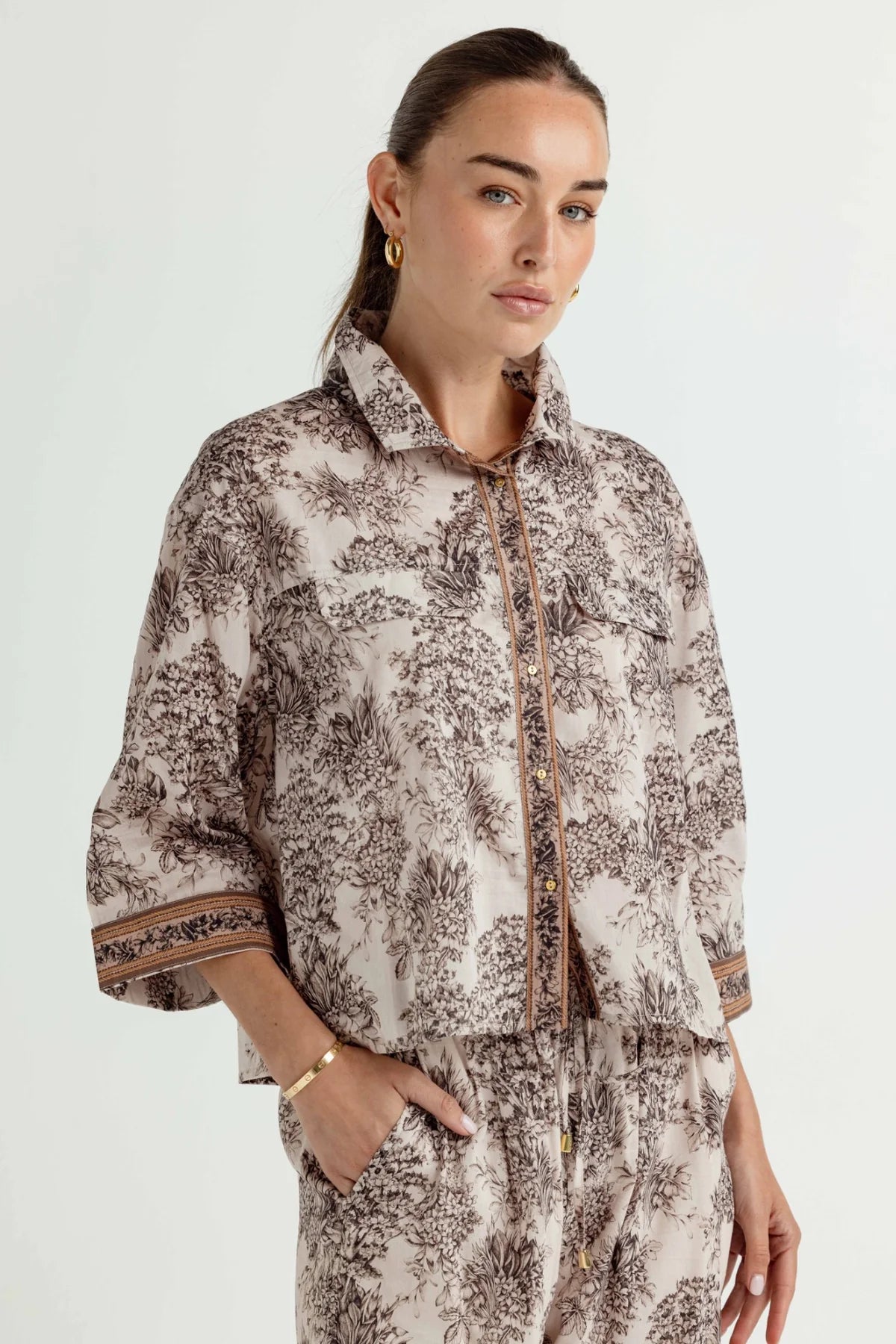 Su178 Parment Garden Blouse