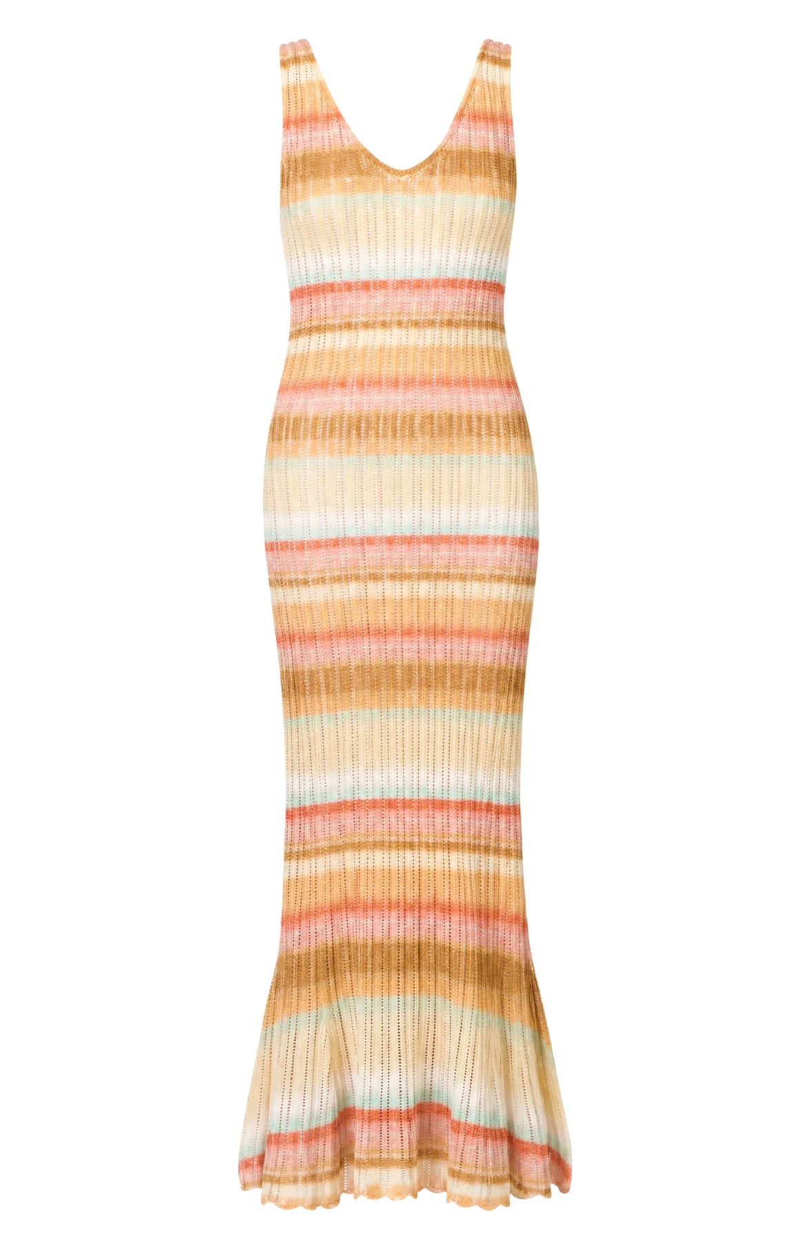 Cizk12441 Space Dyed Maxi Dress