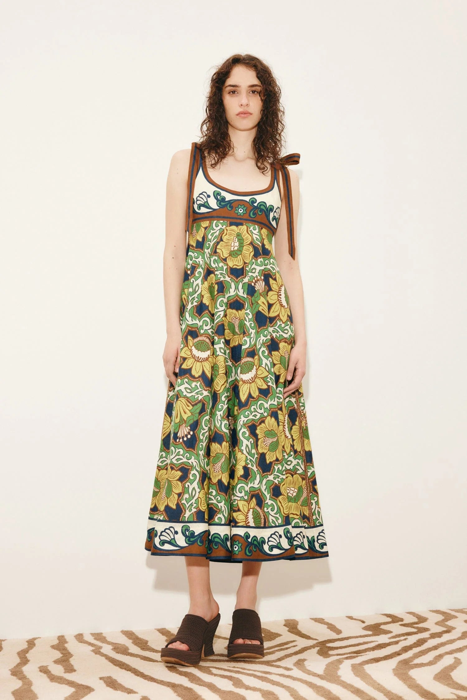 Al6925 Liana Ballet Midi Dress