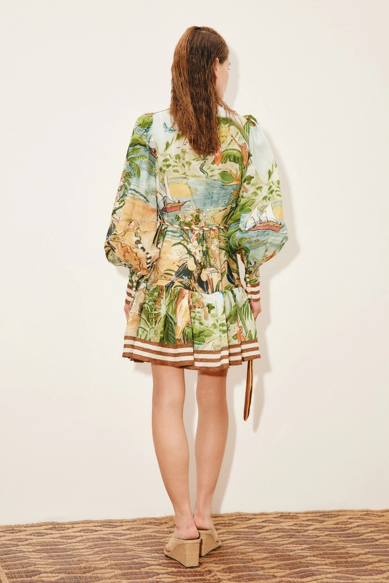 Al7017 Toucan Mini Dress