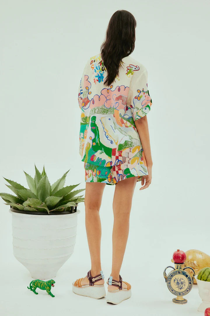 Al4097 Alemais Nadia Tropical Short