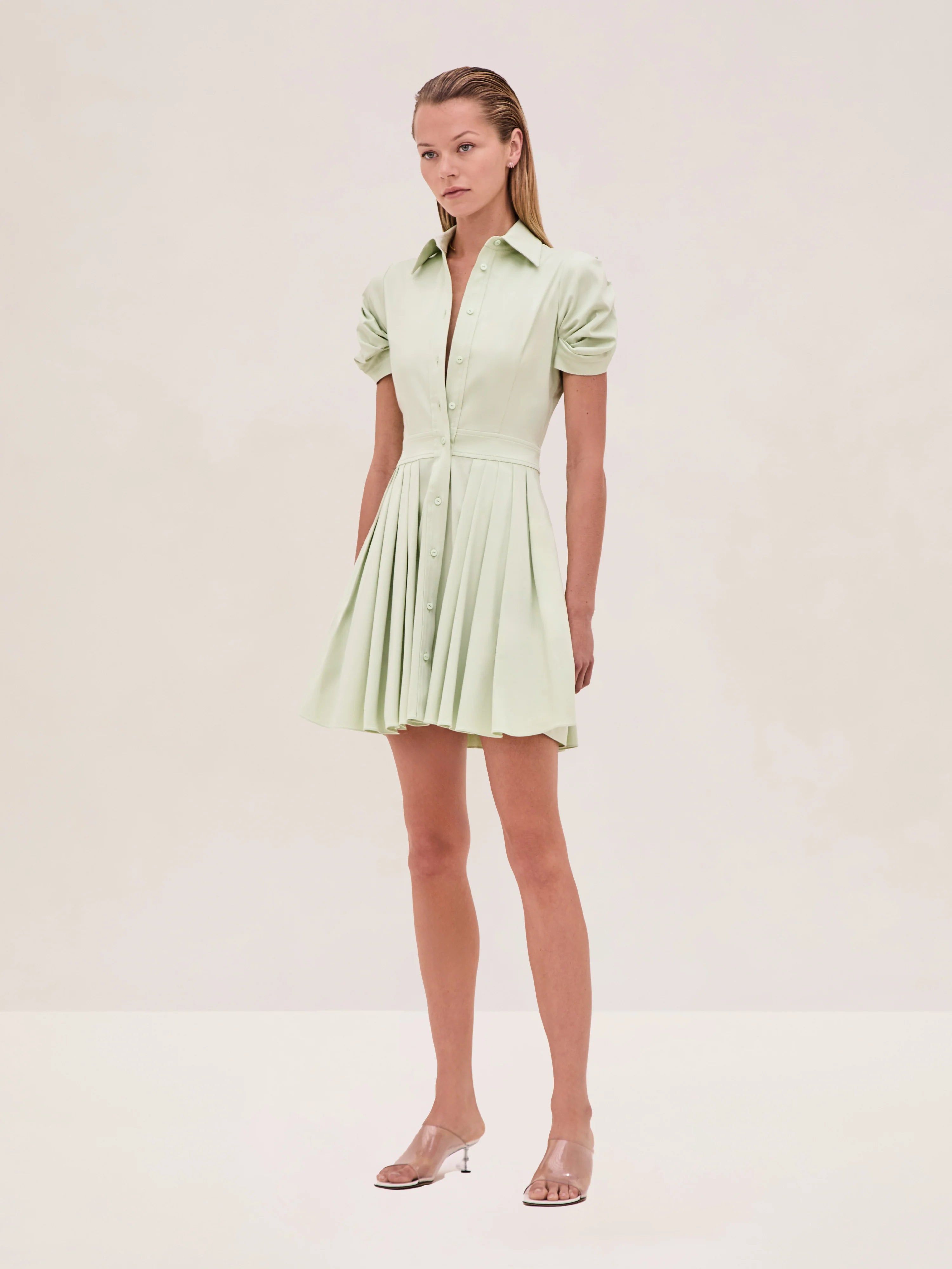 Al060 April Dress - Mint