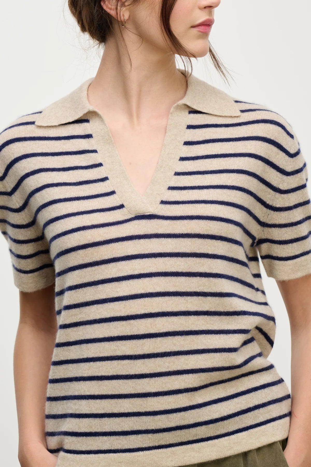 Veyael Cashmere Sweater Polo