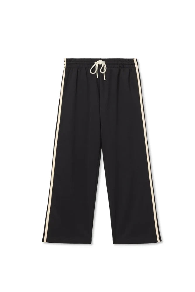Peb113 Black Pureform Stripe Track Pant