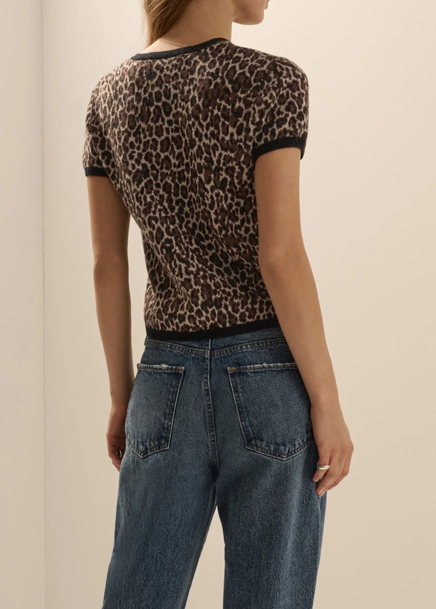Fa4074 Leopard Cardigan